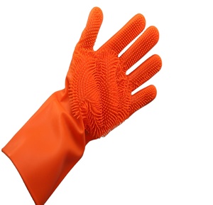 Gant en Silicone brossé pour gommage corporelle, brosse de lavage et nettoyage doux - Product Image 2