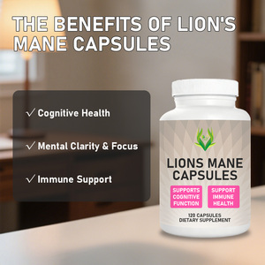Cápsulas de Melena de León OEM ODM con Extracto de Hongo Melena de León, Apoyo a la Función Cognitiva y la Salud Inmunológica, Suplemento Dietético - Product Image 2