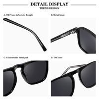 Nouvelles lunettes De soleil De luxe en acétate Gafas De Sol femmes 2025 tendance à la main acétate lunettes De soleil polarisées pour hommes