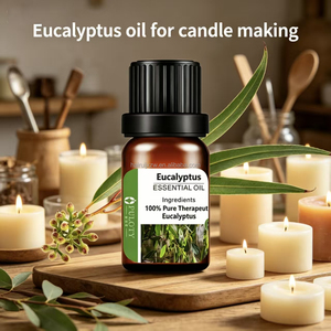 Huile essentielle d'eucalyptus 100% pure et naturelle en gros pour la fabrication <span class=keywords><strong>de</strong></span> bougies, huile parfumée aromatique - Product Image 1