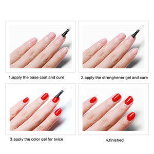 Caili-gel adhesivo fuerte para <span class=keywords><strong>uñas</strong></span> Semipermanentes, gel de base de goma de <span class=keywords><strong>Color</strong></span> - Product Image 4
