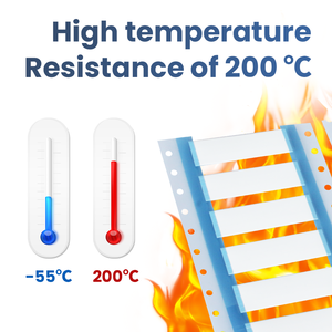 亿联 HTM200 电缆标记条 热缩电缆标记套管 - Product Image 2