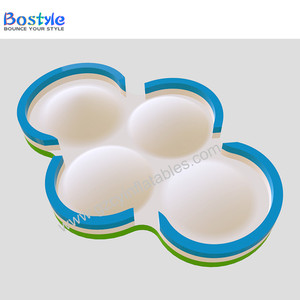 Imcute — grand château <span class=keywords><strong>de</strong></span> saut en nuage, jeu <span class=keywords><strong>de</strong></span> trampoline à air, dôme gonflable, blanc, pour enfants, nouveau design - Product Image 6