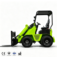 CE-Zertifizierter TRS 380S Kompakter 4WD Diesel-Gabelstapler mit Hydraulischem Seitenschieber Geländegängiger Materialtransporter