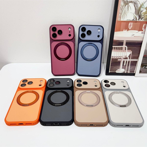 Funda con Soporte Magnético Giratorio 360° y Protector de Lente para iPhone 18 Pro Max 17 16 15 14 13 12 11 - Product Image 2