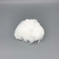 Fibre de polyester vierge siliconée ignifuge pour rembourrage
