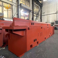 Base de Máquina y Plataforma para Herramientas Mecánicas de Acero Soldado y Mecanizado CNC Personalizado, Fabricación OEM para Equipos Industriales de Alta Resistencia