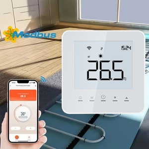 Cuộc Sống Thông Minh Wifi Nhiệt Nhà Điện 230V Nước Nóng Gas Nồi Hơi Điều Khiển Linh Hoạt PC Khách Sạn Sàn Hệ Thống Sưởi Ấm Cho Phòng - Product Image 3