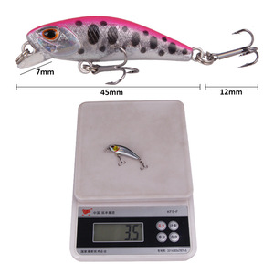 Señuelos Duros de 3.5g/4.5cm, Señuelos Artificiales Tipo Minnow para Pesca - Product Image 5