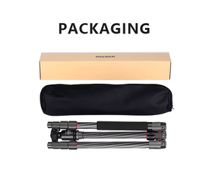 Chân máy ảnh du lịch bằng sợi carbon Manbily EP-254C Chân máy ảnh nhỏ gọn nhẹ với đầu bóng 360 độ dành cho máy quay video DSLR - Product Image 5