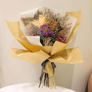 Rehaussez votre espace avec Soft Dream: Bouquets <span class=keywords><strong>de</strong></span> fleurs séchées et d'eucalyptus <span class=keywords><strong>de</strong></span> 75cm pour une décoration intérieure chic - Product Image 4