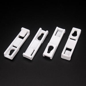 High Quality With Rings White Color Plastic POM Curtain Hook for New-S Track Accessories - Product Image 2