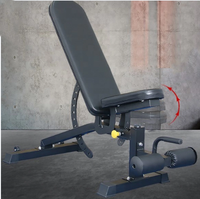 Banc de fitness pliable réglable inclinaison et déclin exercice plat banc de musculation haltère réglable pour la musculation