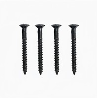 Vis en acier au carbone de haute qualité M5*39, vis à tête fraisée renforcée pour guitare électrique et basse, 1-3/4 pouces, pour accessoire de guitare