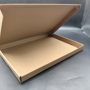 Boîte en carton ondulé recyclable format A4 personnalisée avec impression d'étiquettes en feuille d'or et gaufrage pour cadres de dessins, livres, vêtements, envois postaux - Product Image 6