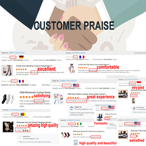 Calcetines Antideslizantes de Doble Capa, Modernos y Divertidos, con Logotipo de Diseñador de Moda, Calcetines de Pilates Personalizables - Product Image 6