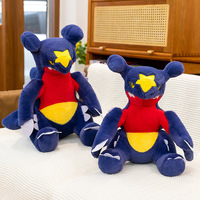 Peluche Garchomp Pokémon - Nouvelle conception de requin terrestre en peluche avec ailes pliables - Vente en gros