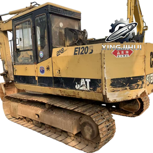 Excavatrice d'occasion Caterpillar E120B, marque japonaise d'origine, 12 tonnes, sur chenilles en caoutchouc, taille moyenne, modèle 2020, godet de 0,6 m³ - Product Image 1