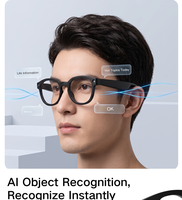 Lunettes caméra IA multifonctionnelles avec traduction en temps réel et assistant vocal pour un usage quotidien professionnel