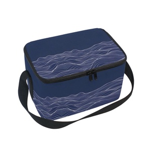 Customization Hawaiian Print Cooler Bags Islands Shopping Basket Light Weight Thermal Large Capacity Eco-Friendly Lunch Bag - Product Image 2