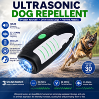 Solider, wiederaufladbarer Ultraschall-Hundevertreiber aus ABS-Material – Handgehaltener Bellkontroll- und Abschreckungsgerät für die Outdoor-Verteidigung gegen Angriffe