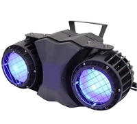 Projecteur de scène DMX étanche 2x100W RGBW COB LED, 2 yeux COB 200W, pour DJ, discothèque, événements et spectacles en extérieur