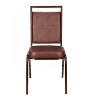 Chaise de banquet carrée de buffet moderne avec cadre en métal durable et confortable pour l'atelier d'hôpital d'appartement et l'utilisation de parc