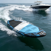 Meilleures Offres Planche de Wake Surf pour Débutants Eaux Océaniques 49 Pouces Fibre de Verre Mousse EPS Matériel Premium Planche de Wake Surf