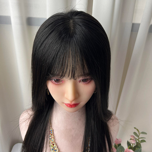 Parrucca Full Lace Senza Colla <span class=keywords><strong>con</strong></span> Base in Seta, Grado 12A, Capelli <span class=keywords><strong>con</strong></span> Cuticole Allineate, Nodi Invisibili, <span class=keywords><strong>Top</strong></span> in Seta, <span class=keywords><strong>con</strong></span> Frangia, Colore Naturale - Product Image 5