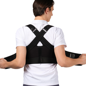 Corrector de Postura para Hombros y Espalda, Soporte para Columna Vertebral, Alivio del Dolor, Transpirable, Portátil, Elástico y Cómodo - Product Image 1