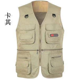 Nouveau design, <span class=keywords><strong>gilet</strong></span> de pêche d'été pour l'extérieur à bas prix, <span class=keywords><strong>gilet</strong></span> de journaliste de couleur personnalisée avec plusieurs poches - Product Image 5
