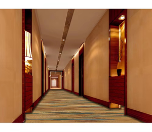 พรมปูพื้นแบบติดผนังทั้งผืน ทนไฟ สไตล์โมเดิร์น สำหรับโรงแรม 5 ดาว งานเลี้ยง ทางเดิน ห้องนั่งเล่น และการใช้งานเชิงพาณิชย์ - Product Image 6