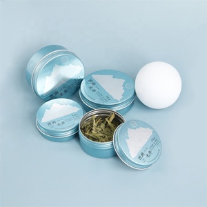 Envase de Metal Personalizado para Té Verde Long Jing, Pequeño y Hermético, con Caja de Regalo - Product Image 2