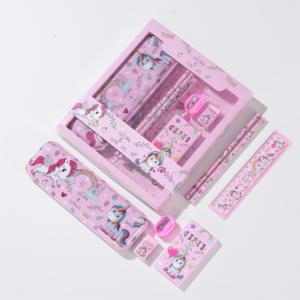 Set de Papelería Infantil con Diseño de Dibujos Animados, 7 Estilos de Empaque Personalizados y Logotipos, Bolígrafos Multifuncionales Ecológicos - Product Image 1