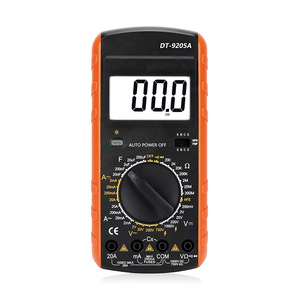 Multímetro Digital Dt9205a de 3 Dígitos, 1000V CC, 750V CA, 20A, Apagado Automático, para Pruebas Eléctricas - Product Image 5