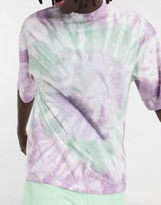 Fashionable Bulk Anti-pilling <b>Tie</b> Dye Printing Print Mens Oversized Tshirts Camisa De Hombres Demand t Shirt - Product Image 1