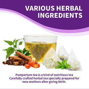ชาสมุนไพรสำหรับฟื้นฟูร่างกายหลังคลอดสำหรับผู้หญิง OEM ODM พร้อมส่ง ผสมราสเบอร์รี่ ใบตำแย และอัชวากันธา ช่วยบำรุงสุขภาพหลังคลอด บรรจุ 10 ซอง - Product Image 6