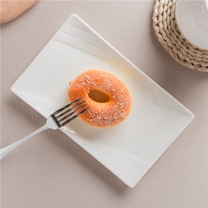 ChaoDa-el mejor plato de cena de cerámica de 8-12 pulgadas, <span class=keywords><strong>platos</strong></span> de <span class=keywords><strong>porcelana</strong></span> resistentes para restaurante, Plato cuadrado de cerámica - Product Image 2