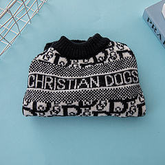Ropa de invierno personalizada para perros y gatos, suéteres con diseño de punto para mascotas, de lana cálida, de punto, XS-2XL - Product Image 5