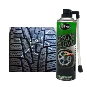 SUAVIS 550ML Sigillante e Gonfiatore per Pneumatici di Grande Volume e Alta Qualità, <span class=keywords><strong>Spray</strong></span> Riparatore Anti-Foratura per Pneumatici Resistenti - Product Image 1