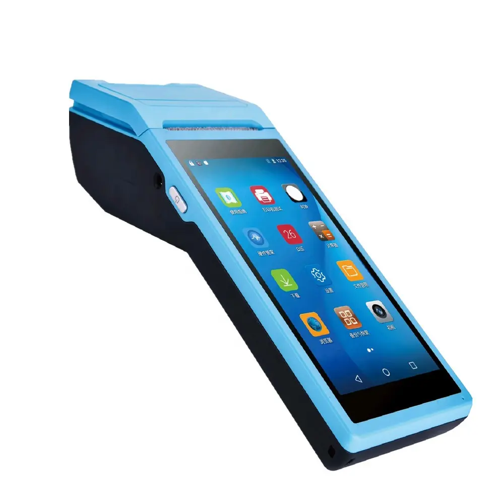 5.5 inch Android mobile portable pos terminal / pos system