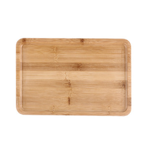 Ensemble de plateaux de service en bambou pour desserts, pâtisseries, présentation de fruits, style simple, couleur unie, prêt à offrir - Product Image 5