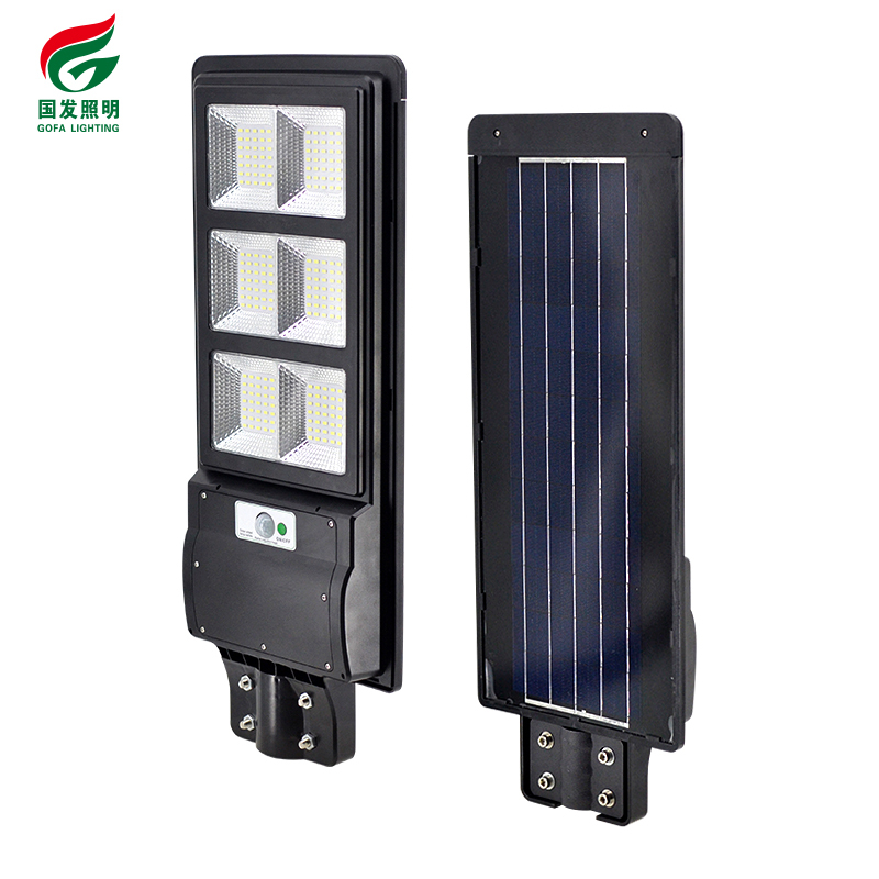 Precio al por mayor venta de alta brillo al aire libre Ip65 impermeable integrada 30W 60W 90W 120W 150W 200W todo en una calle Solar llevó la luz