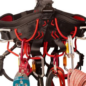 CGLXポリエステルシットハーネスロックツリークライミング高高度安全装置付き落下防止ツリークライミング安全ベルト付き - Product Image 6