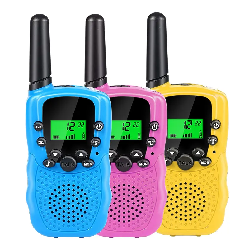 Colored Two-Way Long Range Radio Kids Toy Set Walkie Talkie For Children Wireless De Largo Alcance Mobile Phone Radio Mini