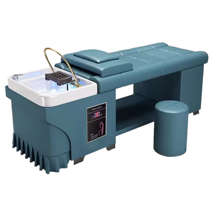 Lettino di Lusso per Terapia alla Testa, Poltrona Shampoo Reclinabile, Tavolo per Massaggi Facciali per Spa, Salone, Barbiere, Soggiorno, Bagno - Product Image 6