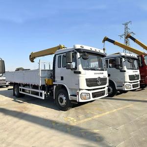China-Made Zoomlion <strong>Truck</strong>-<strong>Mounted</strong> Hydraulic <strong>Crane</strong> - 8/10 Ton Straight Arm Telescopic <strong>Crane</strong> for Flat <strong>Truck</strong> (4-Year Warranty) - Product Image 1