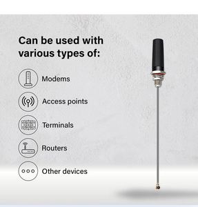 เสารับน้ำหนักกันน้ำรอบทิศทาง2400-2500MHz สกรูภายนอกเสาอากาศกลางแจ้ง Mini <span class=keywords><strong>WIFI</strong></span> 2.4G - Product Image 4