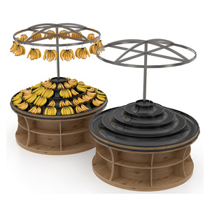 Présentoir de légumes et fruits à plusieurs niveaux réfrigérateur vertical <span class=keywords><strong>vitrine</strong></span> de légumes pour supermarché - Product Image 4