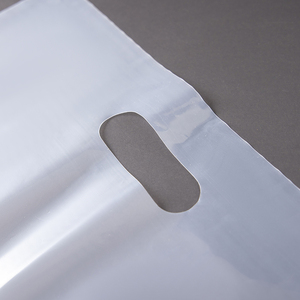 Biểu tượng tùy chỉnh in quần áo gói trong suốt một lớp túi nhựa với chết cắt - Product Image 3